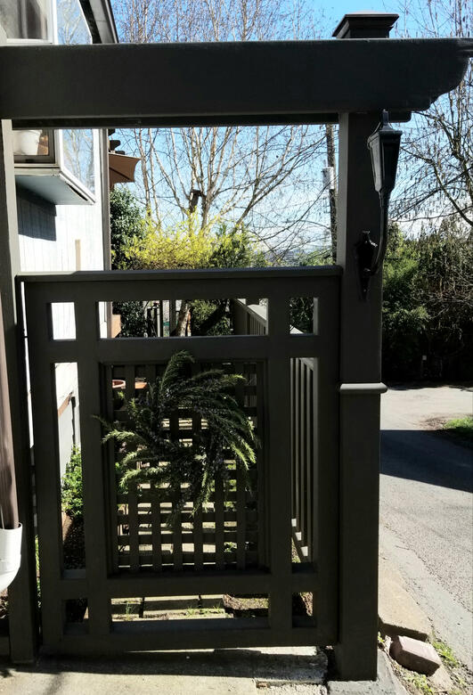 Gate, Arbor and fence build